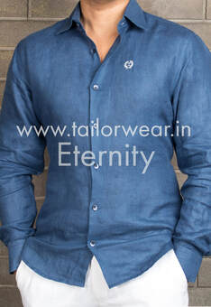 Biggest Range of linen fabric for Custom Tailored Linen Shirt