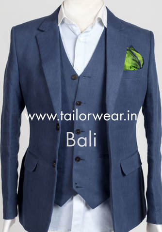 Custom Tailored Linen Suit