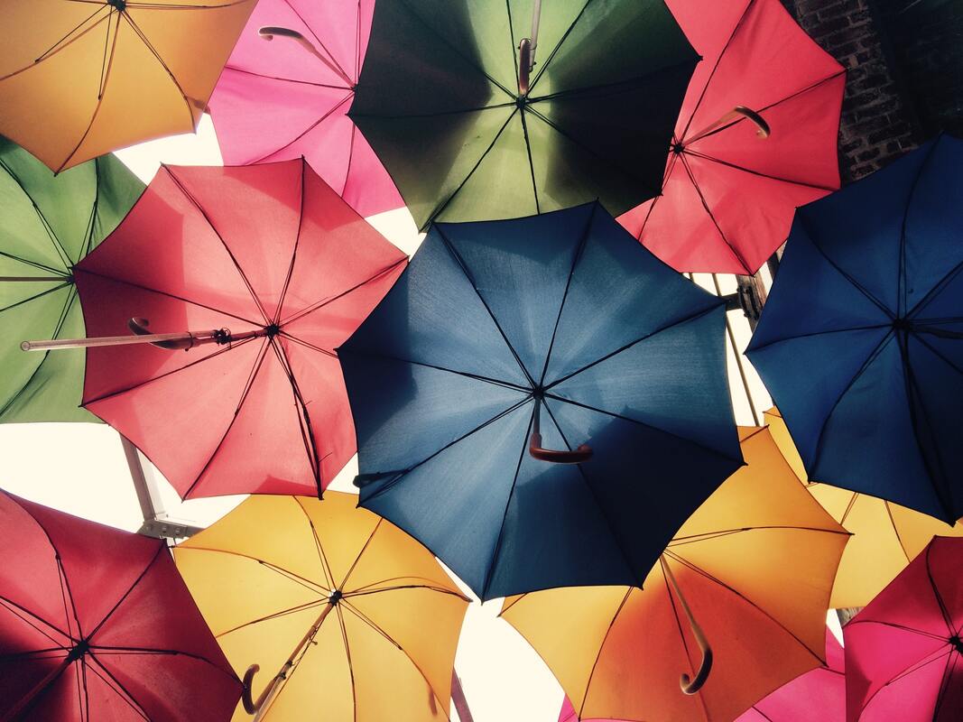 Dressing for Rains - Choose the umbrella that suits your style